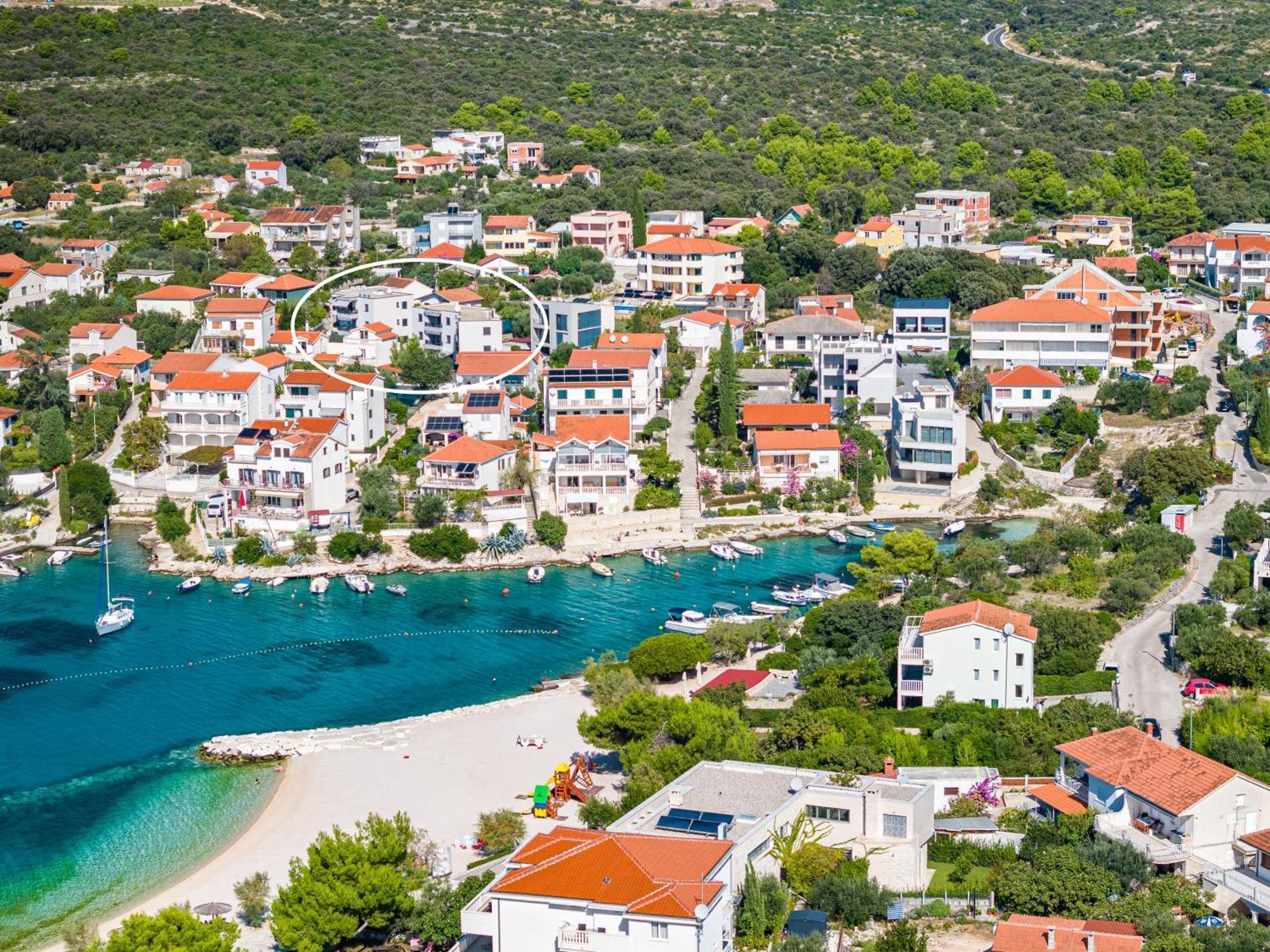 Apartments Boomerang Rogoznica  Esterno foto